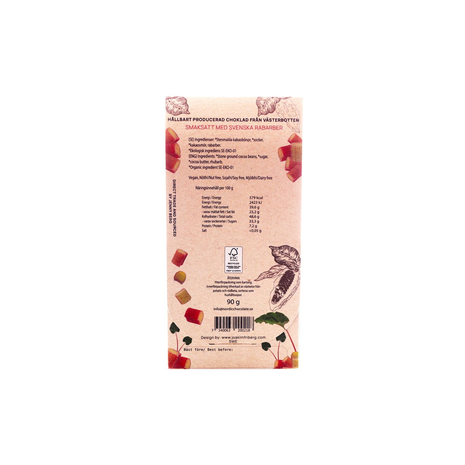 Nordic Chocolate Rabarber