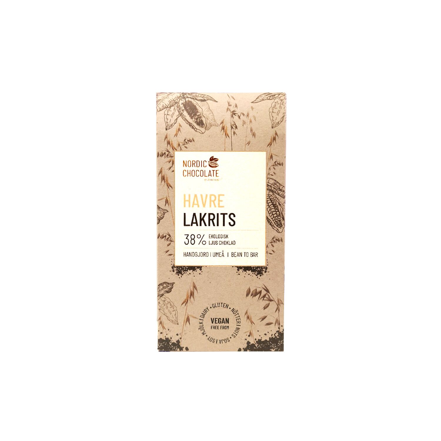 Havrechoklad med Lakrits