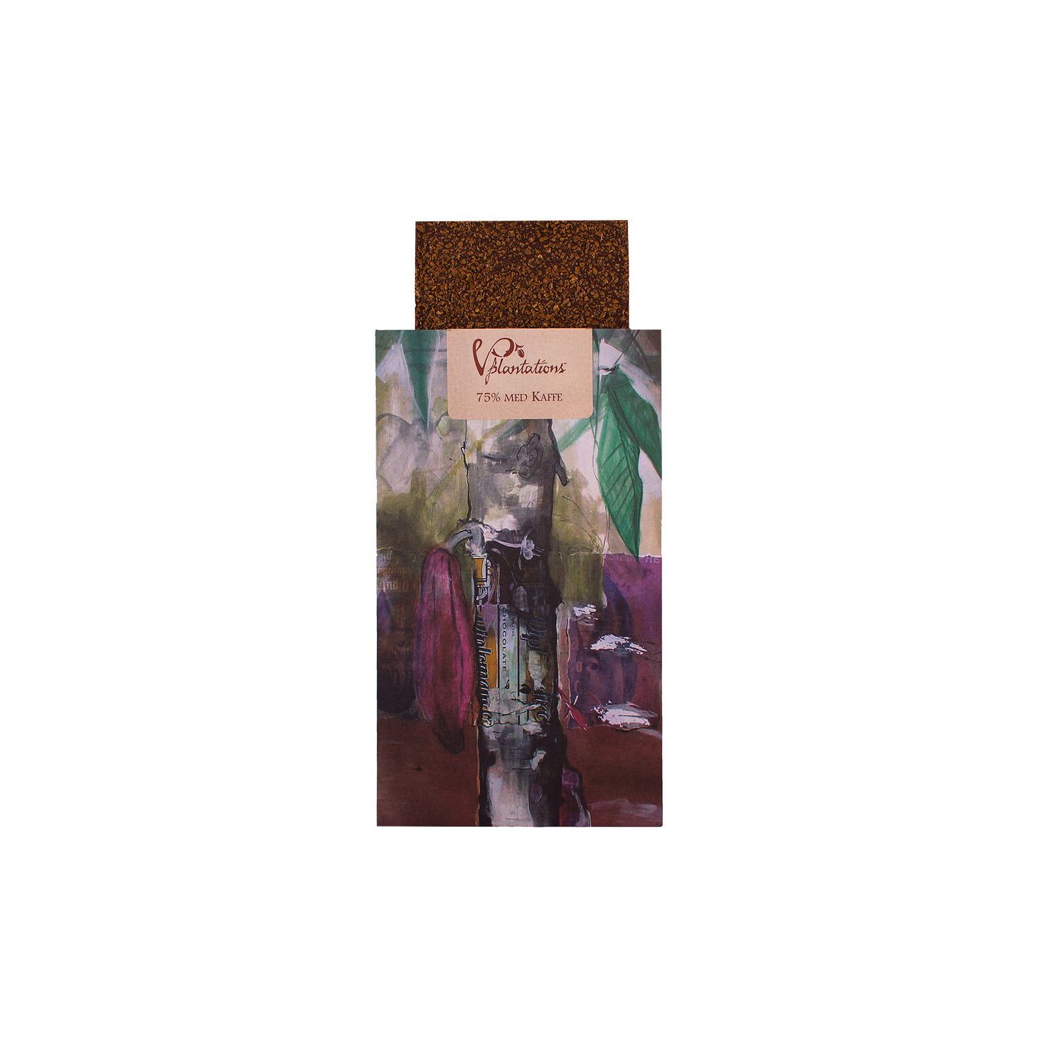 75% choklad med kaffe